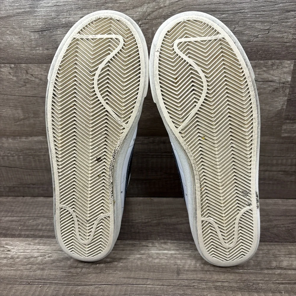 Nike Blazer Mid 77 White Black Womens US Size 8 EUR 39 CZ1055-100 Sneakers